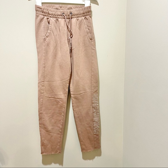 Divided Empowered Beige Slim Sweat Pants XS - Picture 9 of 11
